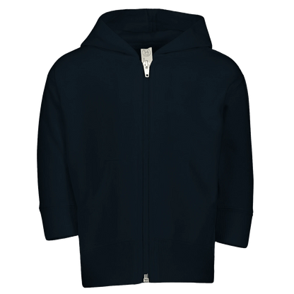 Created With A Purpose Christian Toddler Zip Fleece Hooded Sweatshirt - ClaimedbyGodDesigns