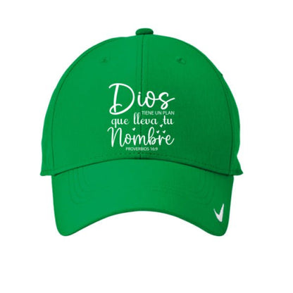 DIOS TIENE UN PLAN Adult Spanish Christian Hat - ClaimedbyGodDesigns