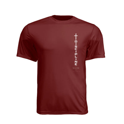 DISCIPLINE Do All Things for His Glory Unisex Christian Gym T-Shirt | 1 Corinthians 10:31 - Claimed by God Designs