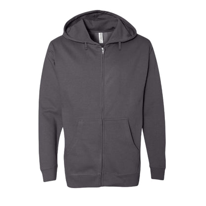 Daily Refill Required Unisex Christian Full-Zip Hooded Sweatshirt - ClaimedbyGodDesigns