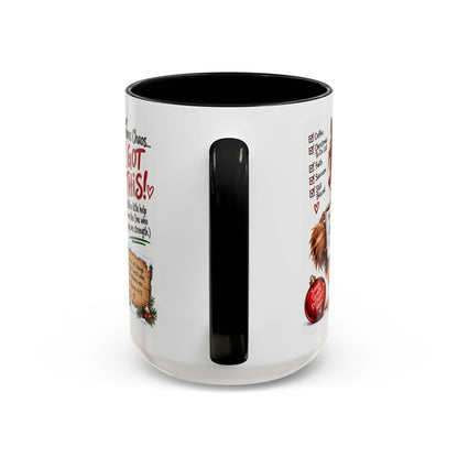 Dear Christmas Chaos… I Got This! Christian Coffee Mug - Claimed by God Designs