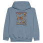 Deep Waters Christian Midweight Fleece Youth Hooded Sweatshirt - ClaimedbyGodDesigns