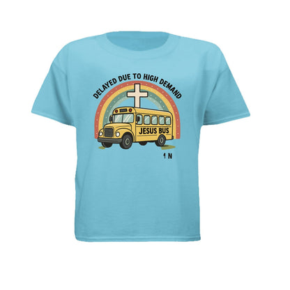 Delayed Due To High Demand Youth Christian T-shirt - ClaimedbyGodDesigns