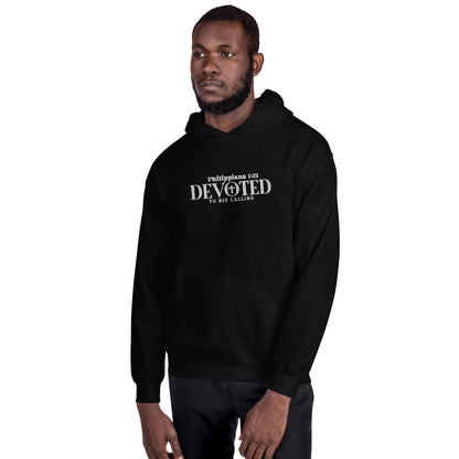 Devoted Unisex Christian Embroidered Hooded Sweatshirt - ClaimedbyGodDesigns