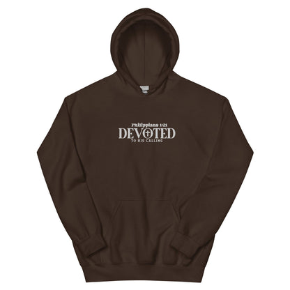 Devoted Unisex Christian Embroidered Hooded Sweatshirt - ClaimedbyGodDesigns