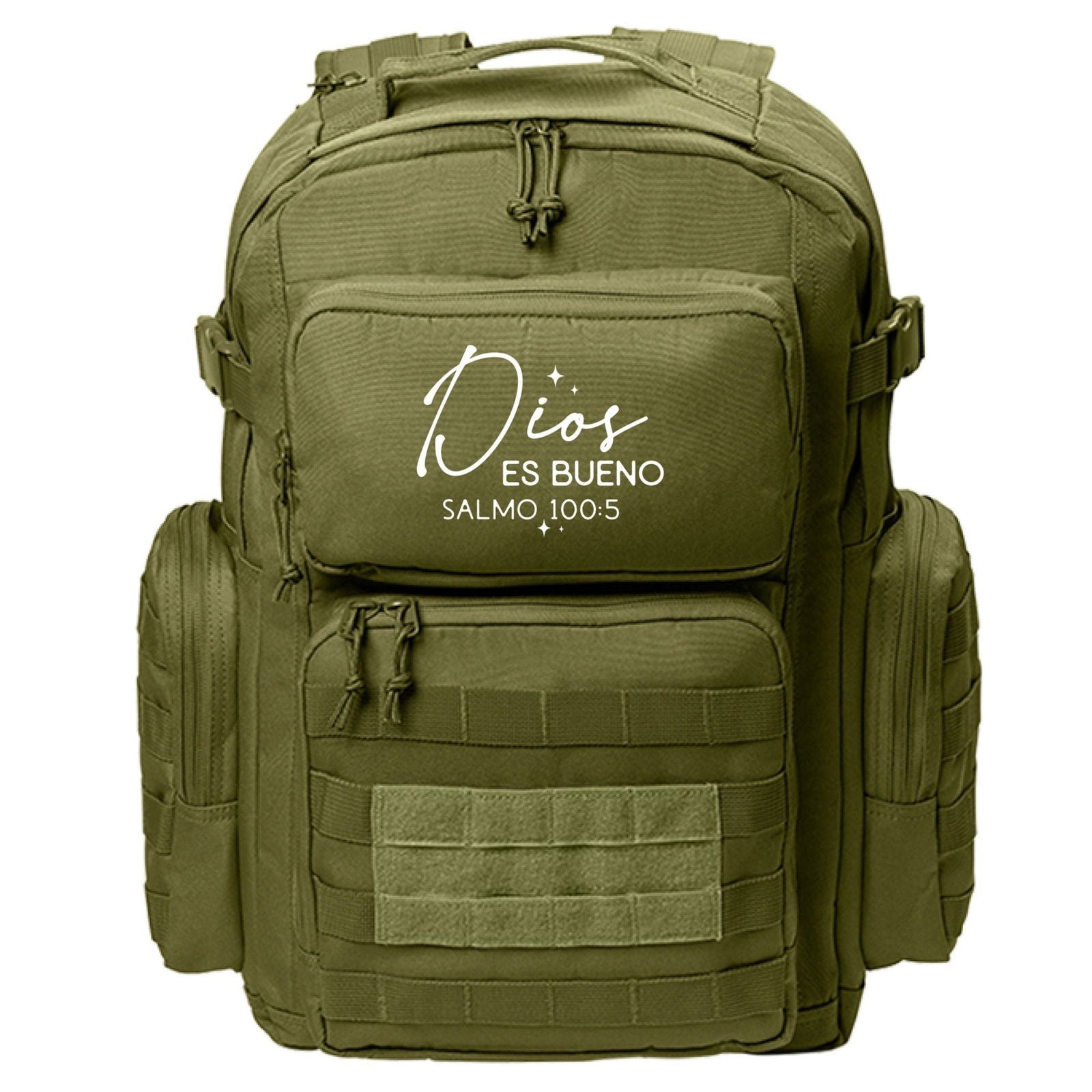 Dios Es Bueno Spanish Christian Backpack - ClaimedbyGodDesigns