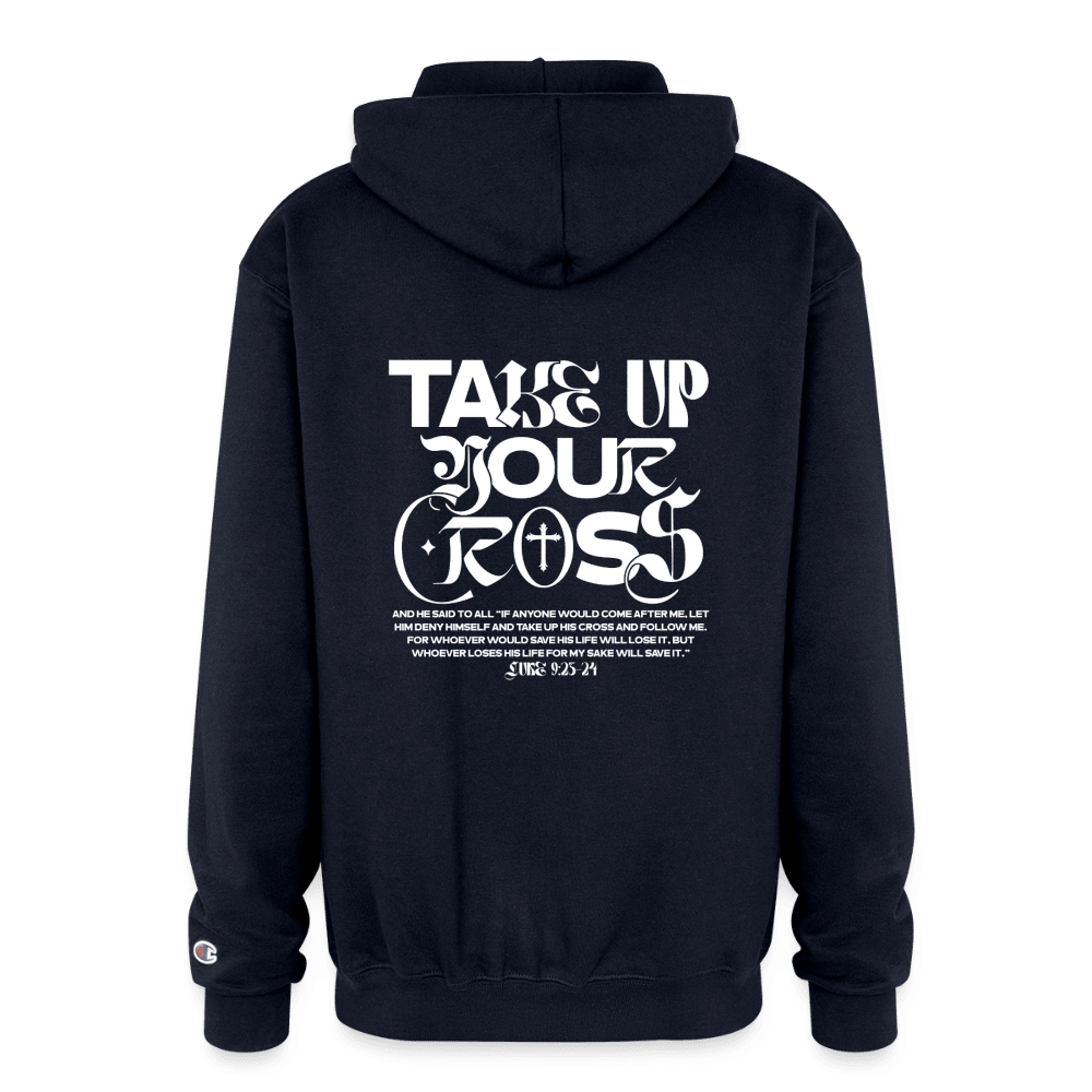 Disciple Of Christ Christian Unisex Full Zip Hooded Sweatshirt - ClaimedbyGodDesigns