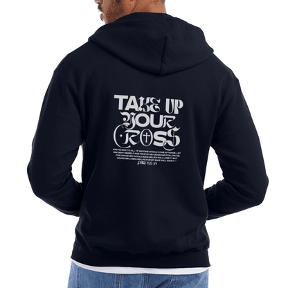 Disciple Of Christ Christian Unisex Full Zip Hooded Sweatshirt - ClaimedbyGodDesigns