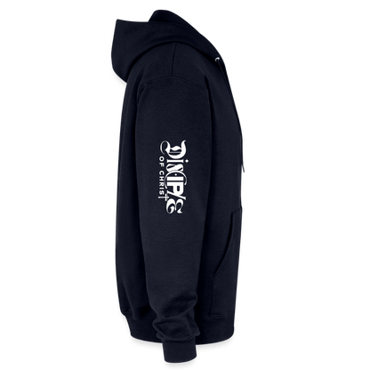 Disciple Of Christ Christian Unisex Full Zip Hooded Sweatshirt - ClaimedbyGodDesigns