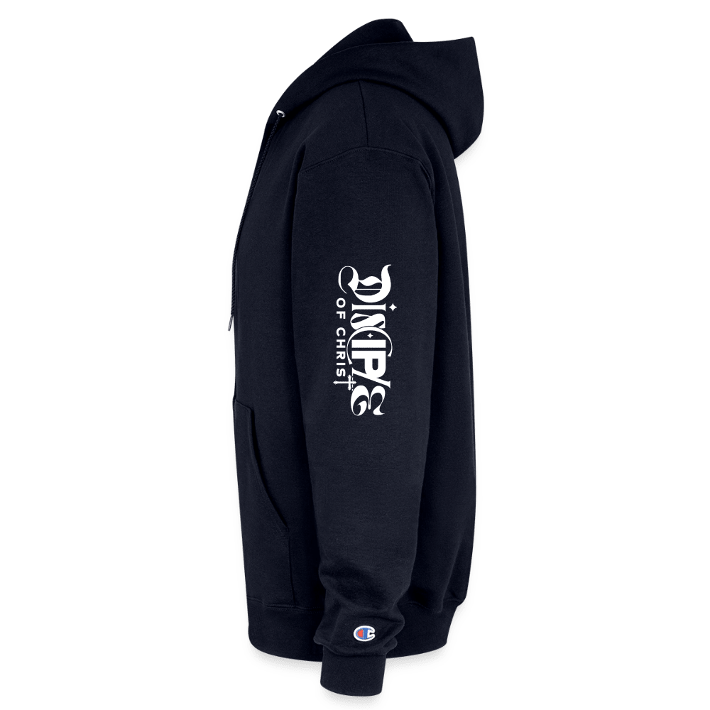 Disciple Of Christ Christian Unisex Full Zip Hooded Sweatshirt - ClaimedbyGodDesigns