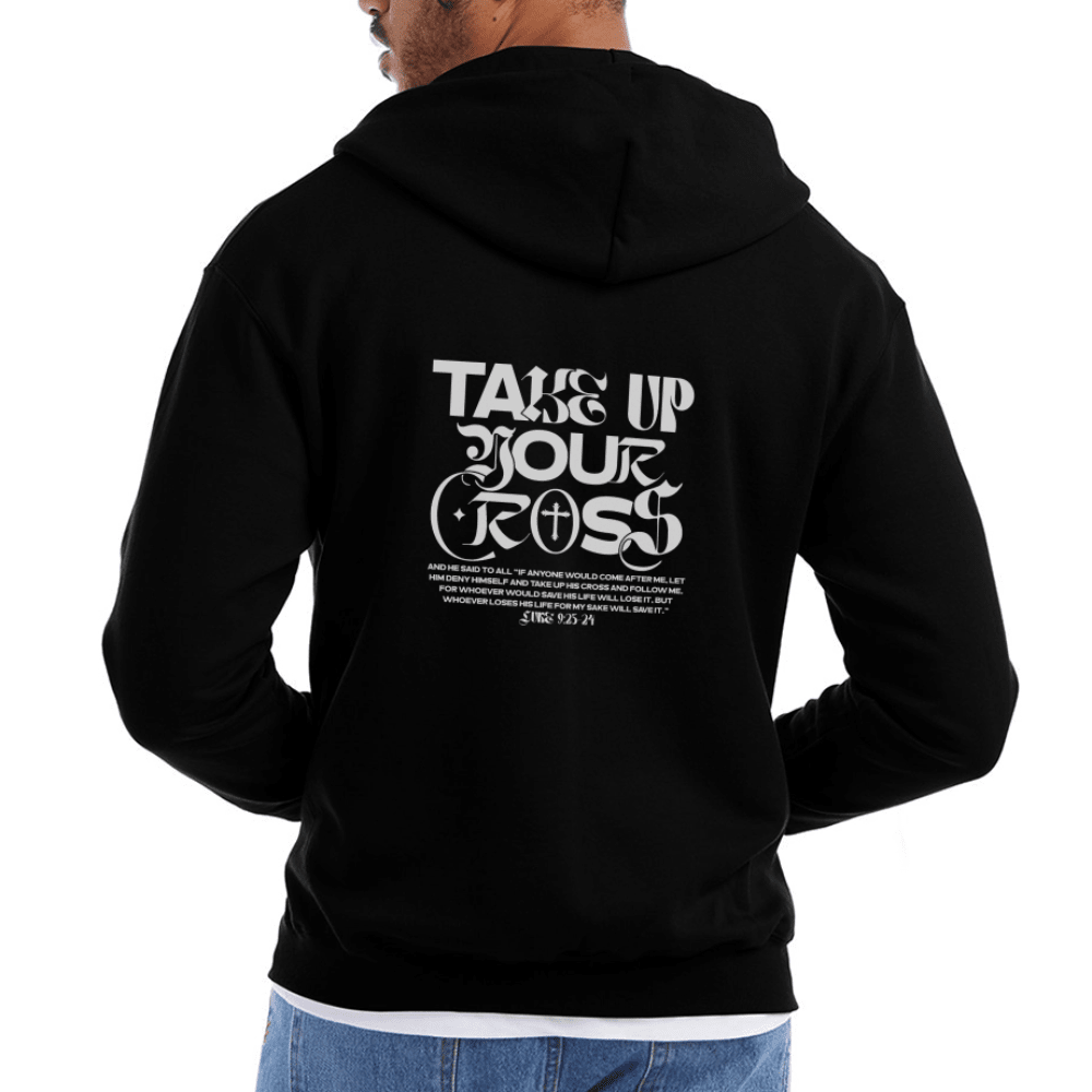 Disciple Of Christ Christian Unisex Full Zip Hooded Sweatshirt - ClaimedbyGodDesigns