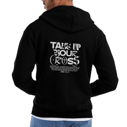 Disciple Of Christ Christian Unisex Full Zip Hooded Sweatshirt - ClaimedbyGodDesigns