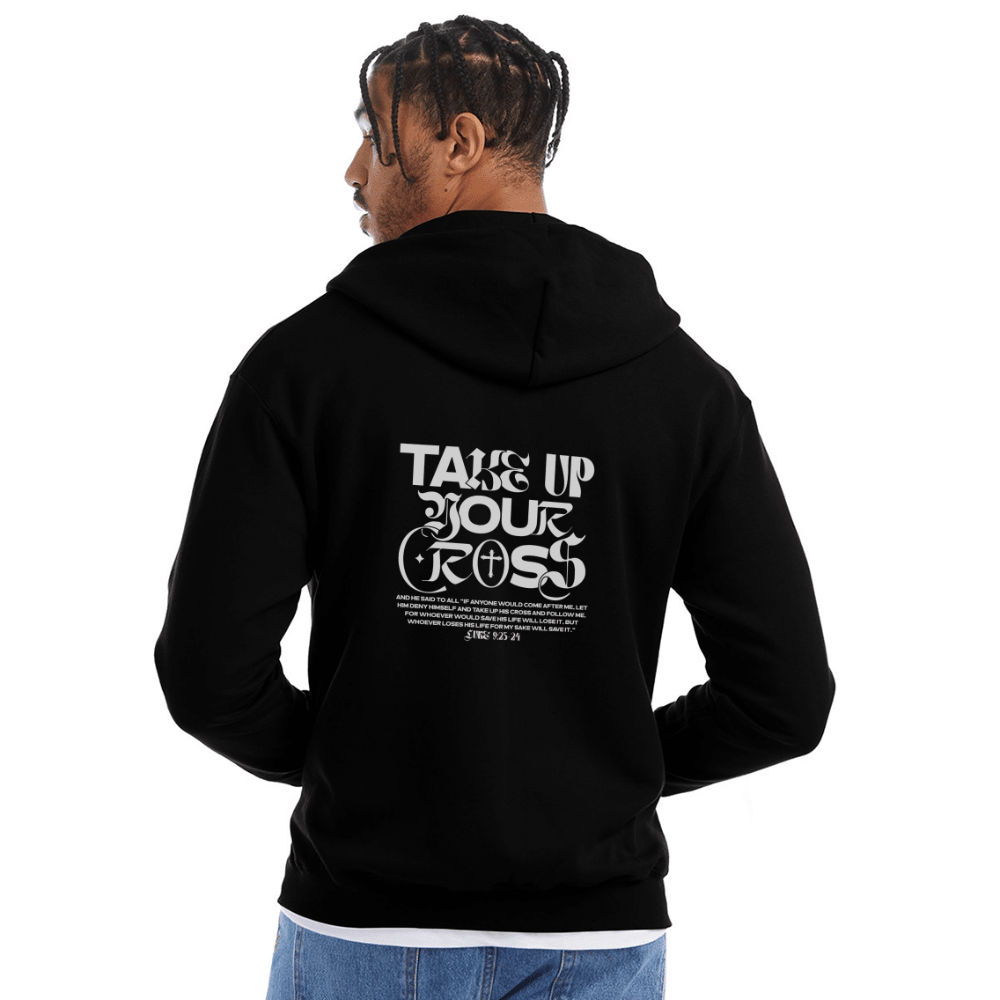 Disciple Of Christ Christian Unisex Full Zip Hooded Sweatshirt - ClaimedbyGodDesigns
