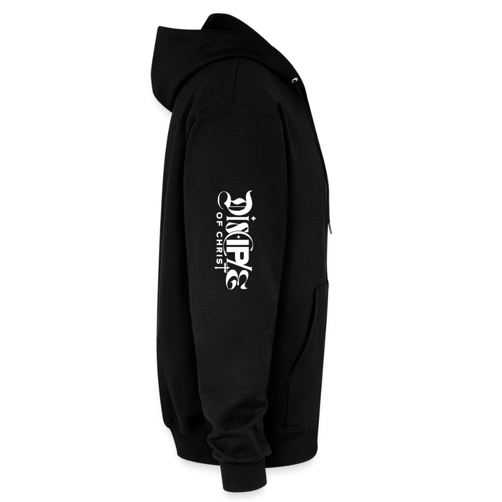 Disciple Of Christ Christian Unisex Full Zip Hooded Sweatshirt - ClaimedbyGodDesigns