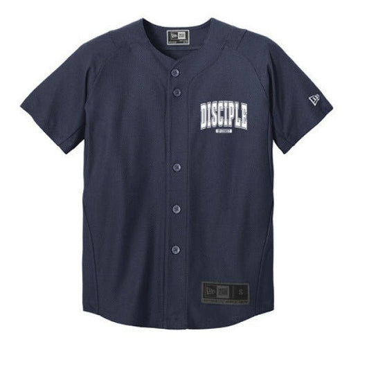Disciple Youth Christian Full-Button Jersey - ClaimedbyGodDesigns