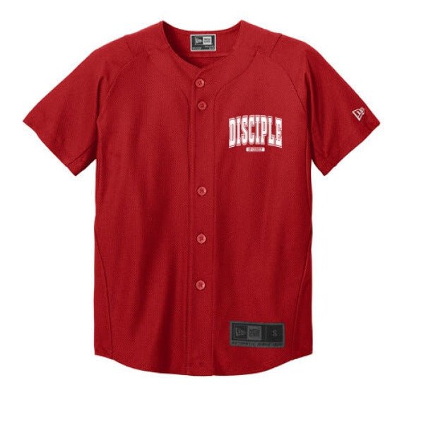 Disciple Youth Christian Full-Button Jersey - ClaimedbyGodDesigns