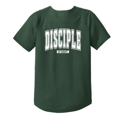 Disciple Youth Christian Full-Button Jersey - ClaimedbyGodDesigns