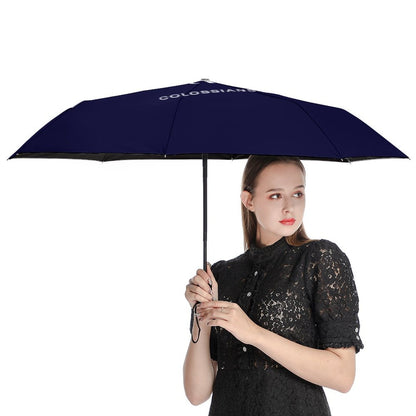 Do It For Him Auto Umbrella with Printed Pattern Outside - ClaimedbyGodDesigns