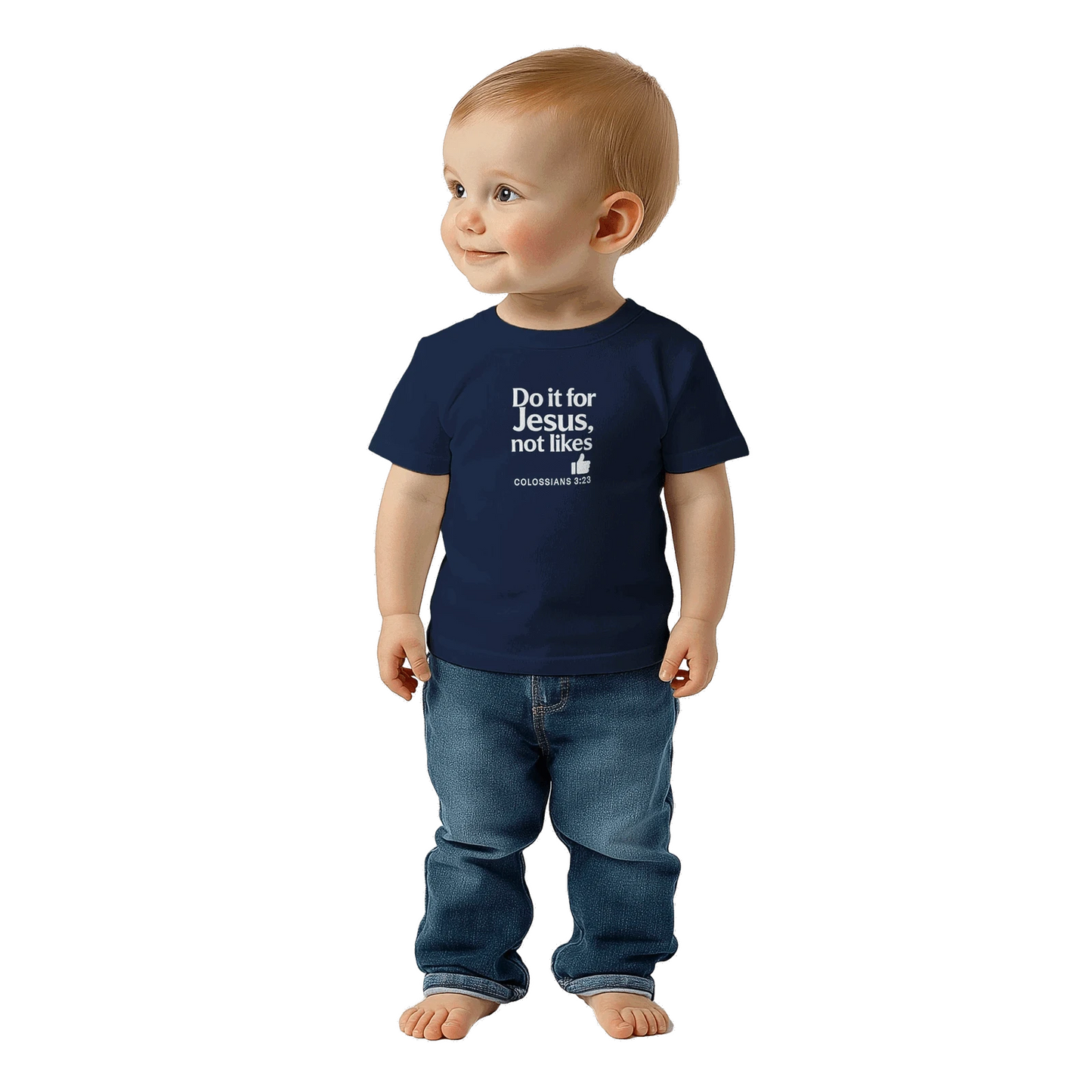Do It For Him Christian Baby T-shirt - ClaimedbyGodDesigns
