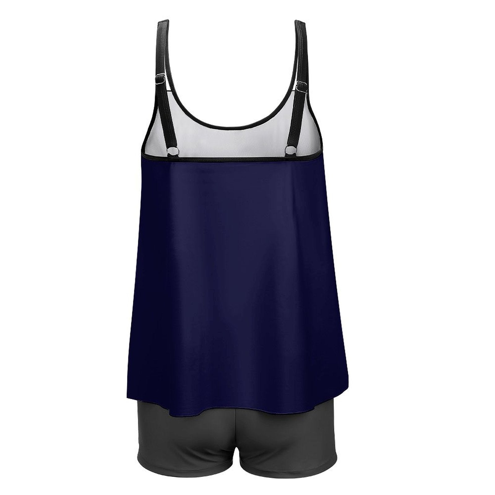 Do It For Him Christian Plus Size Women Tankini 2-Piece Swimsuit - ClaimedbyGodDesigns