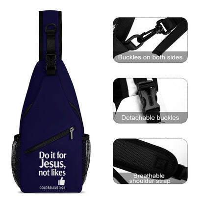 Do It For Him Christian Sling Bag - ClaimedbyGodDesigns