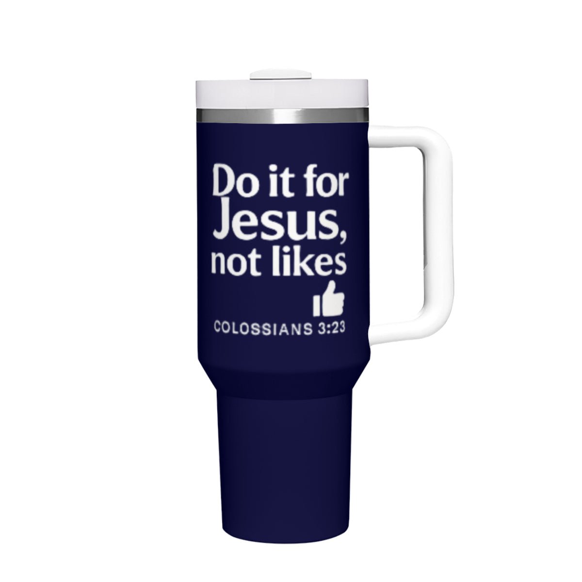Do It For Him Christian Stainless Steel Tumbler 40oz - ClaimedbyGodDesigns