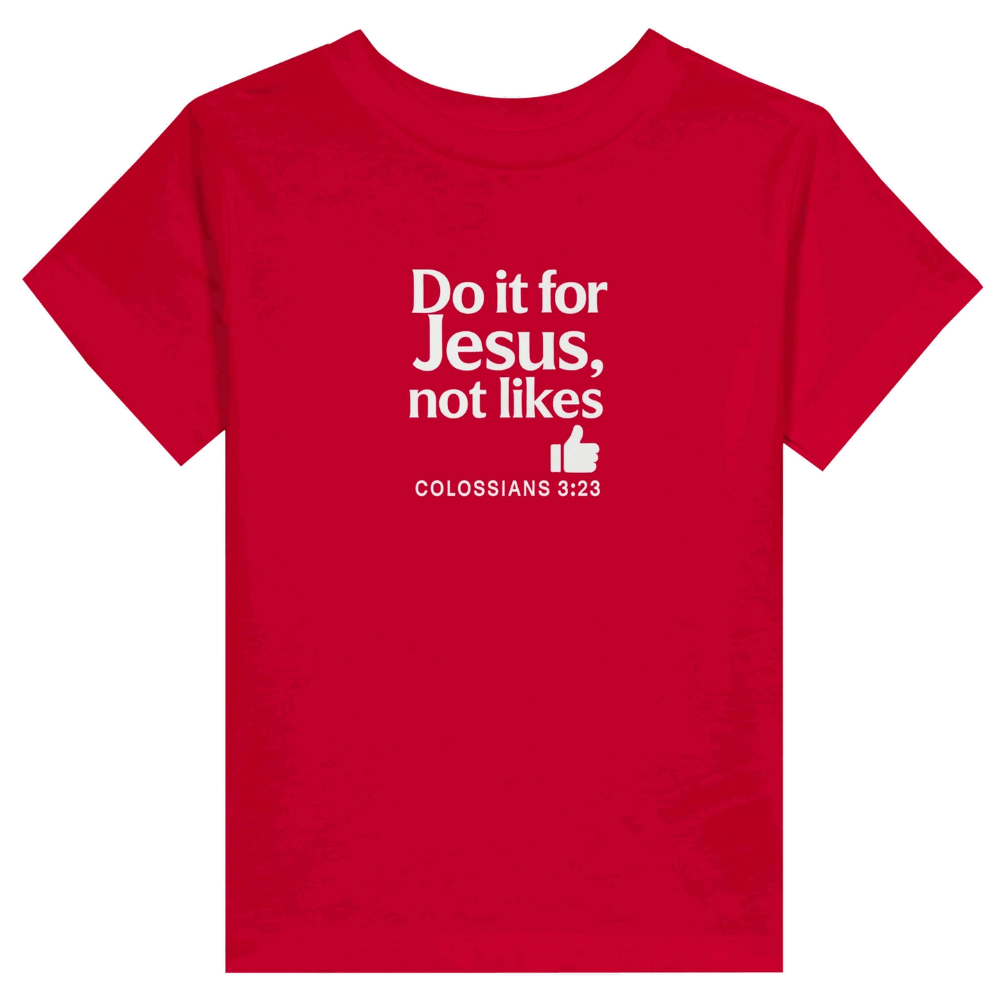 Do It For Him Christian Toddler Staple T-Shirt - ClaimedbyGodDesigns
