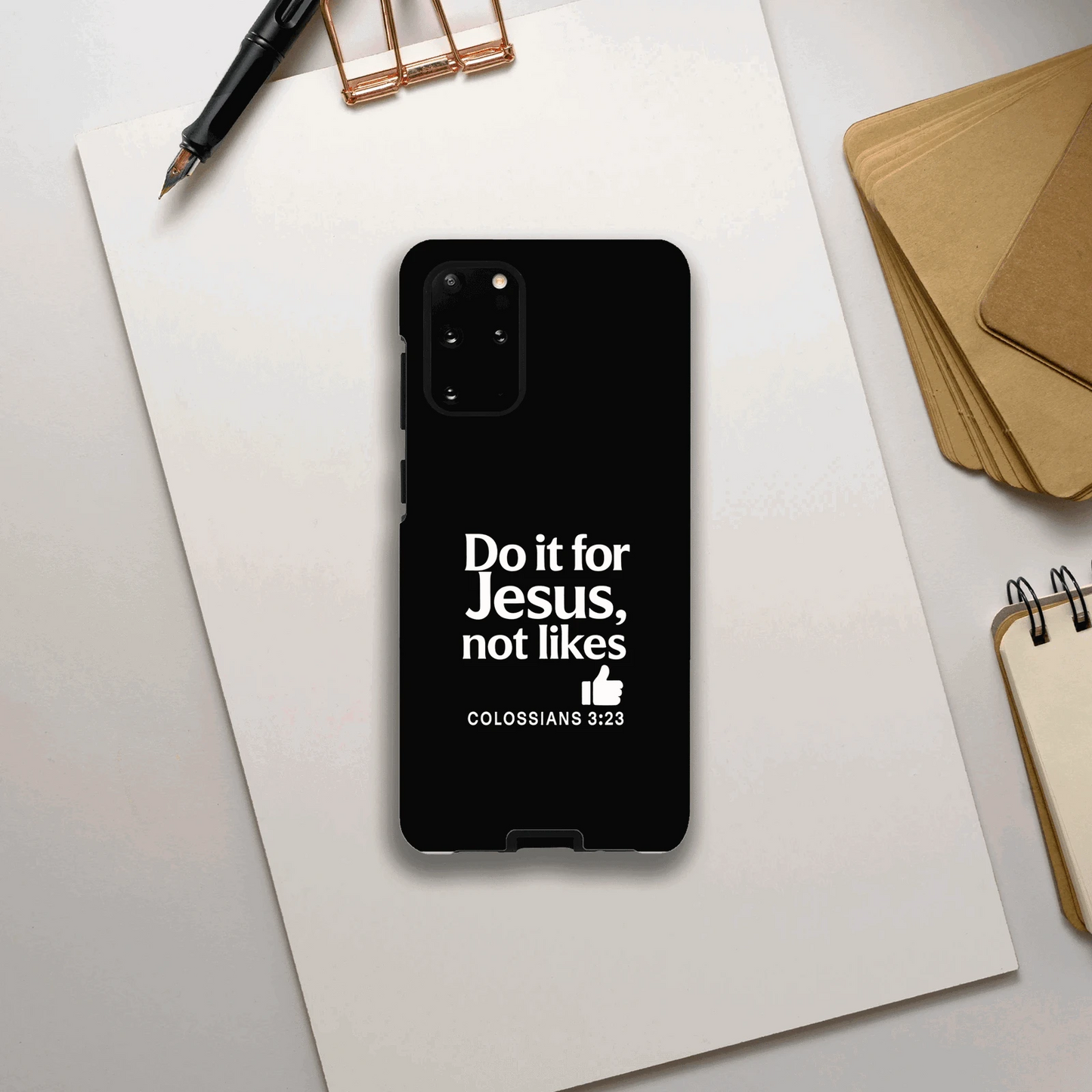 Do It For Him Not Likes Christian Samsung Tough Phone Case case - ClaimedbyGodDesigns