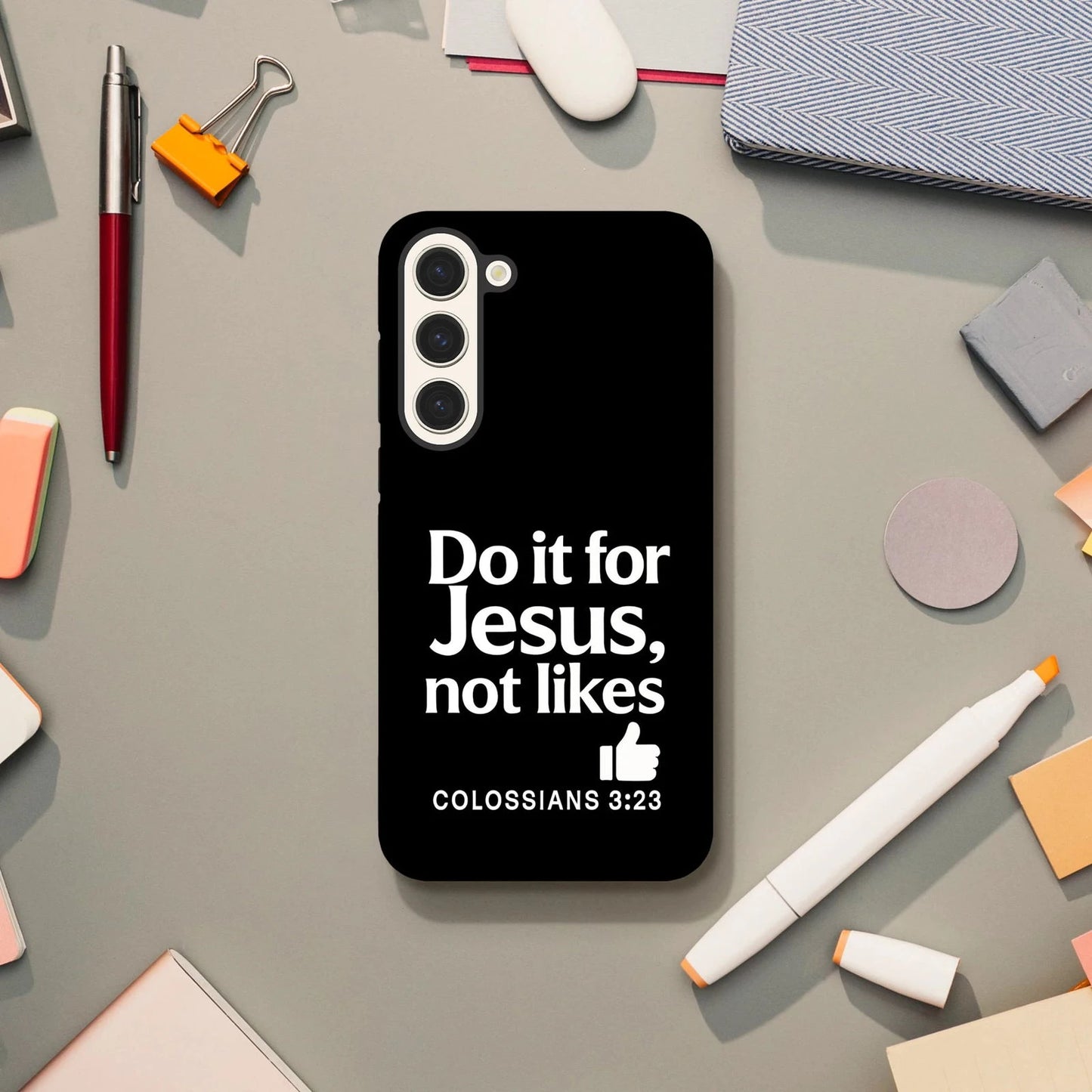 Do It For Him Not Likes Christian Samsung Tough Phone Case case - ClaimedbyGodDesigns