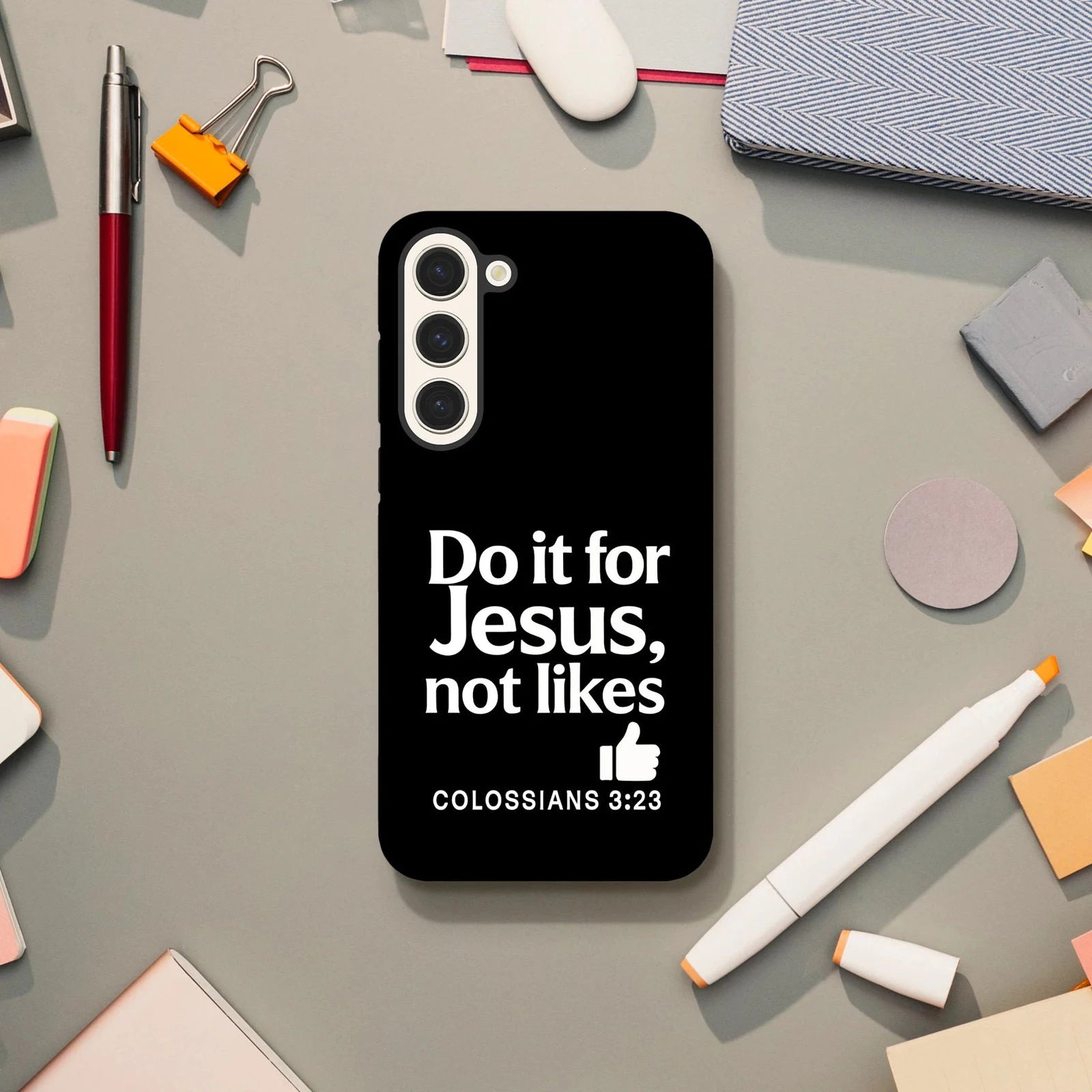 Do It For Him Not Likes Christian Samsung Tough Phone Case case - ClaimedbyGodDesigns