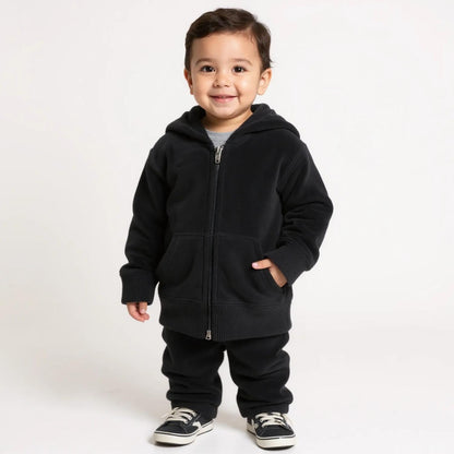 Do It For Him Not Likes Christian Toddler Full-Zip Zip Fleece Hooded - ClaimedbyGodDesigns