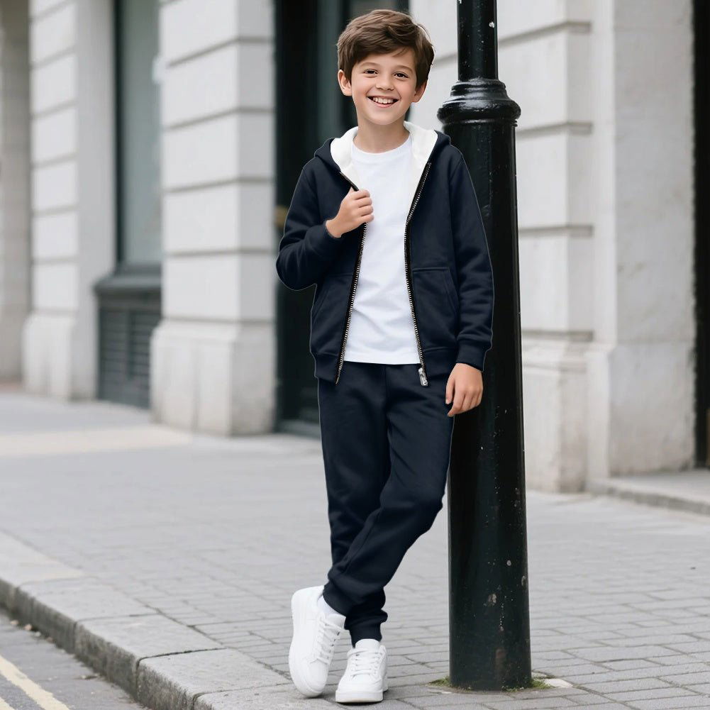Do It For Him Not Likes Youth Christian Zippered Sportswear Outfit - ClaimedbyGodDesigns