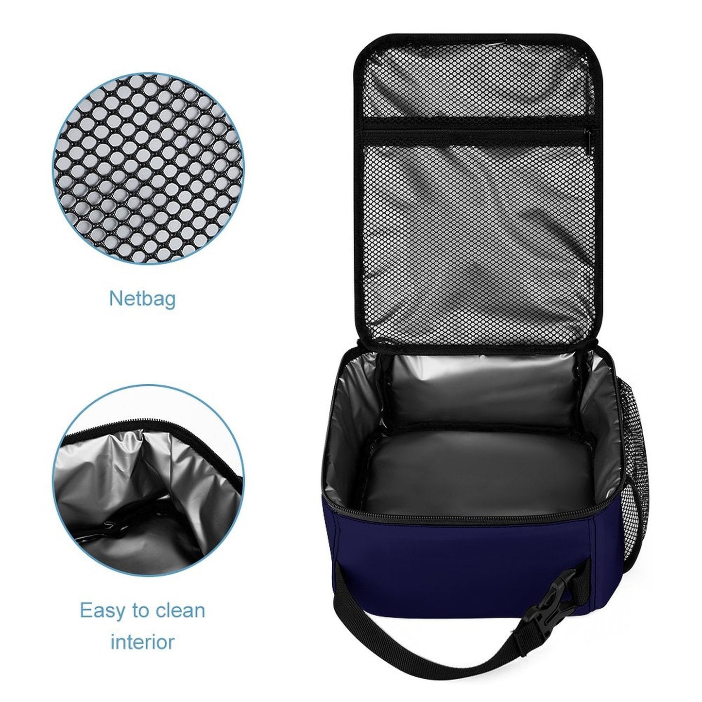 Do It For Him Portable Insulated Lunch Bag for Boys Girls - ClaimedbyGodDesigns