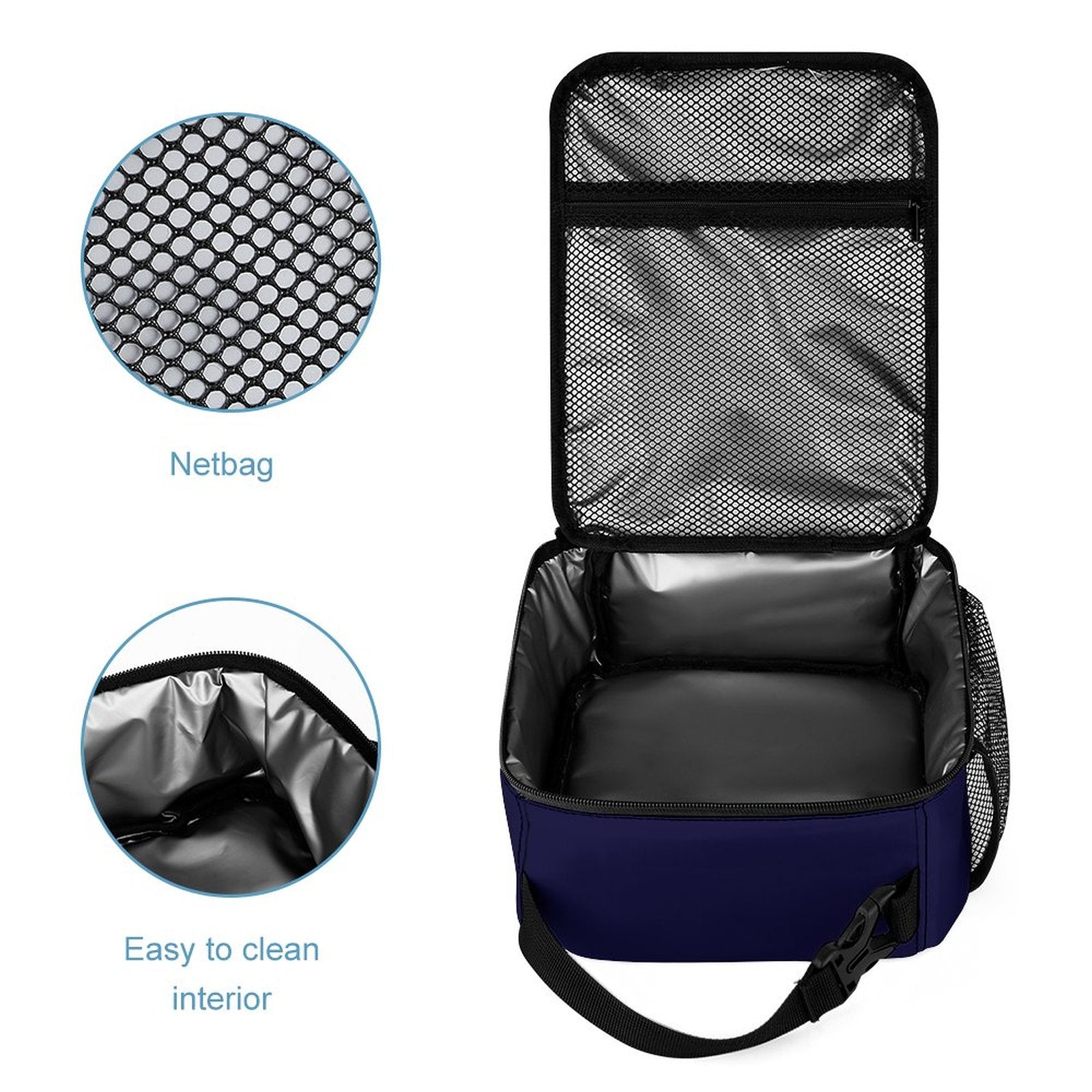 Do It For Him Portable Insulated Lunch Bag for Boys Girls - ClaimedbyGodDesigns