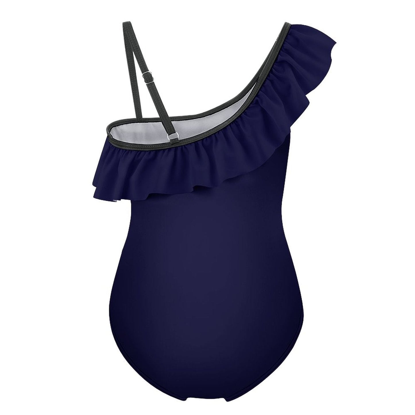 Do It For Him Youth Christian Ruffled One-Piece Swimsuit - ClaimedbyGodDesigns