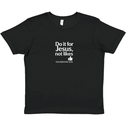 Do It For Him Youth Christian T-shirt - ClaimedbyGodDesigns