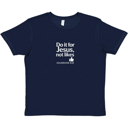 Do It For Him Youth Christian T-shirt - ClaimedbyGodDesigns