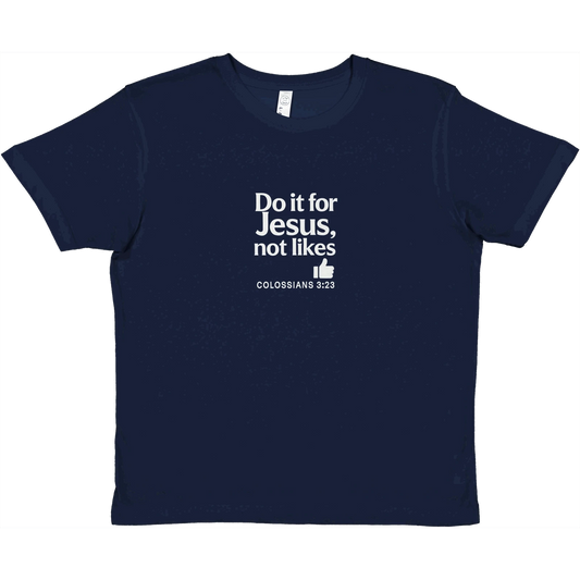 Do It For Him Youth Christian T-shirt - ClaimedbyGodDesigns