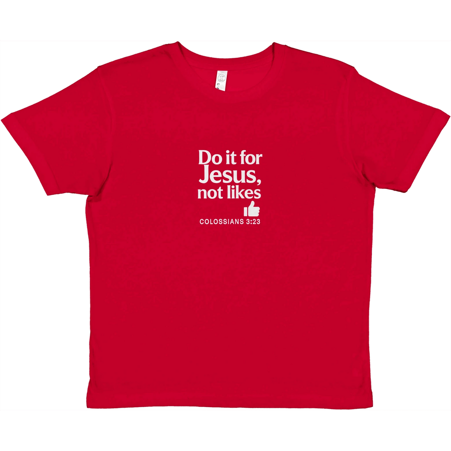 Do It For Him Youth Christian T-shirt - ClaimedbyGodDesigns