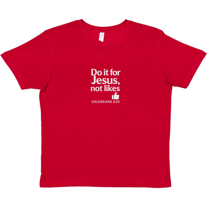 Do It For Him Youth Christian T-shirt - ClaimedbyGodDesigns