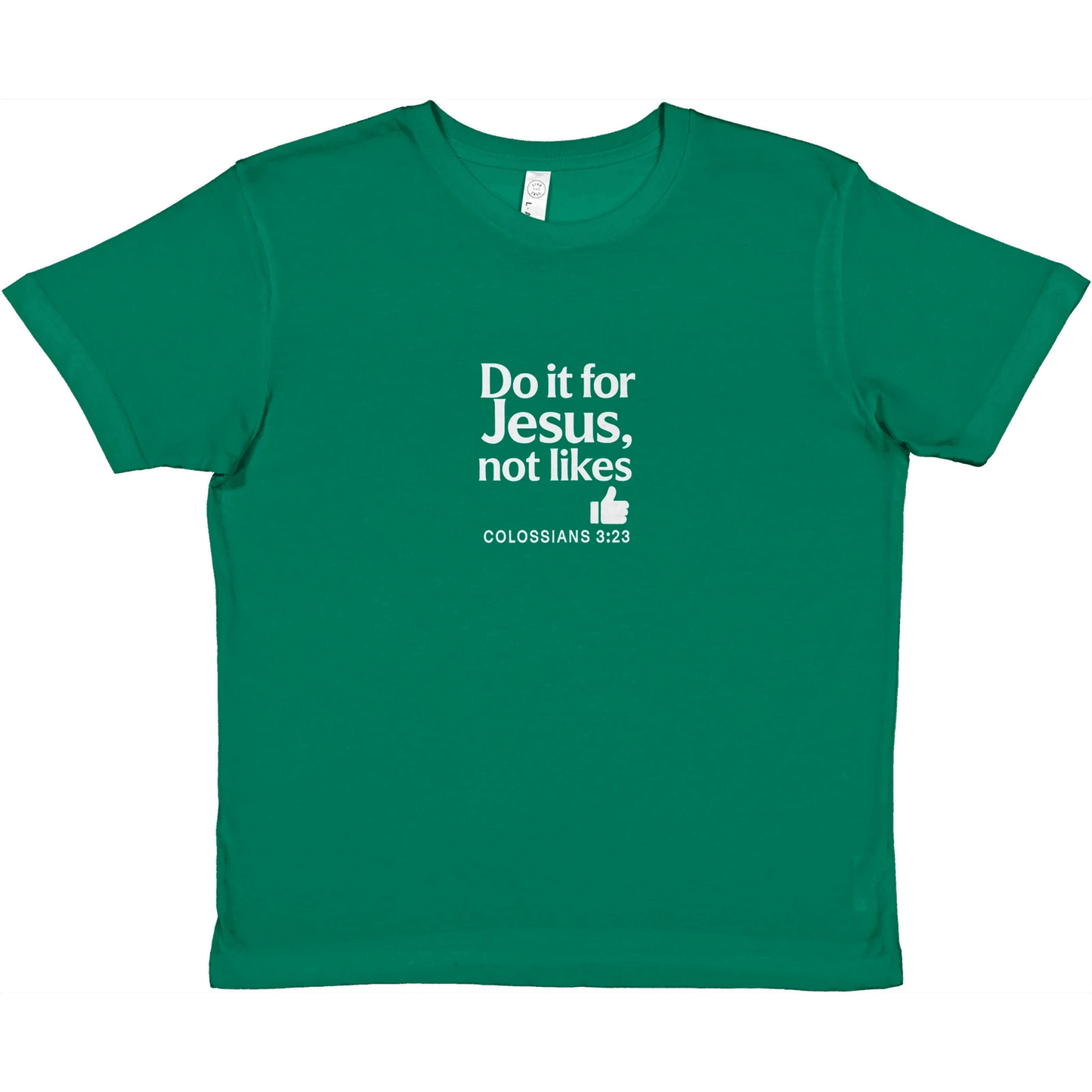 Do It For Him Youth Christian T-shirt - ClaimedbyGodDesigns