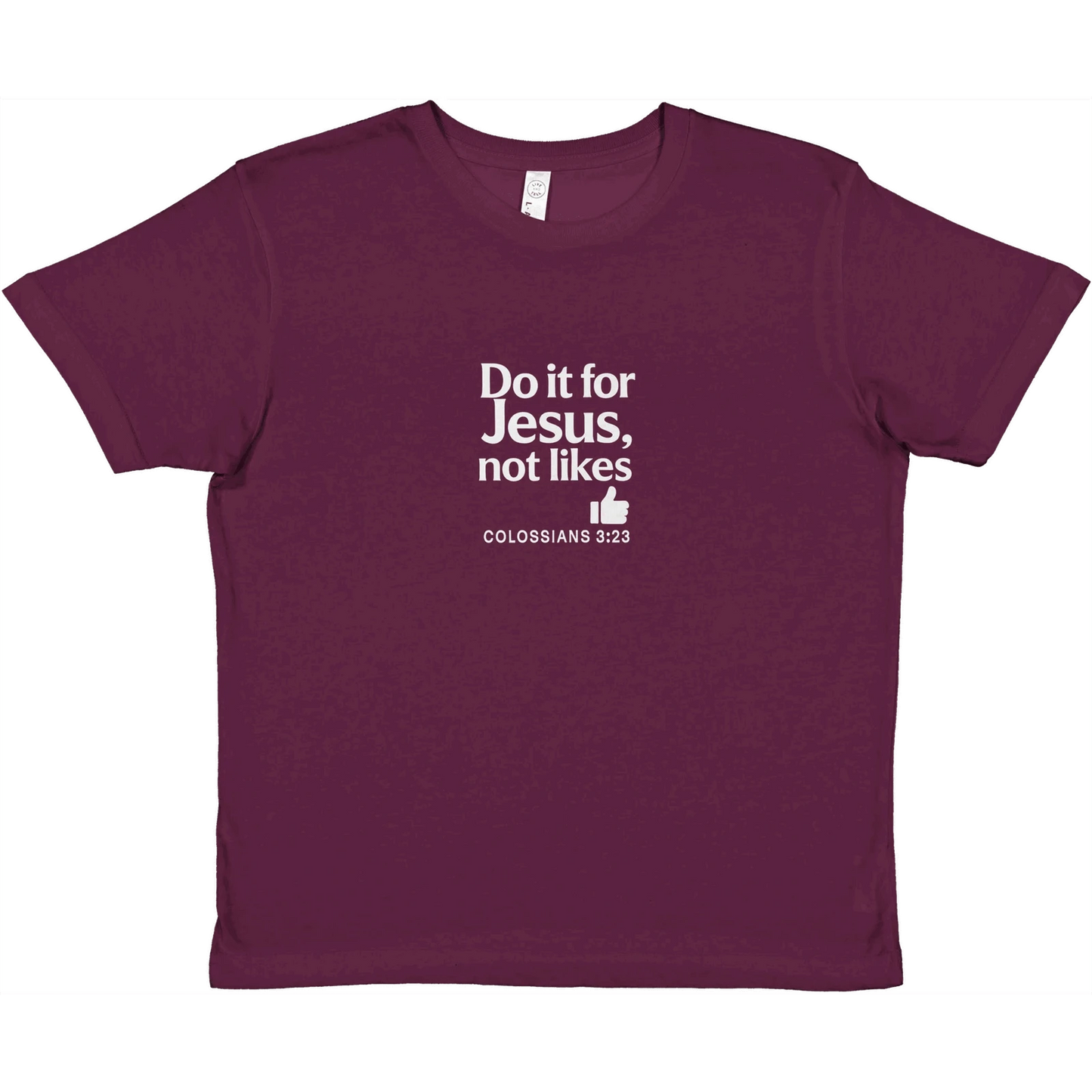 Do It For Him Youth Christian T-shirt - ClaimedbyGodDesigns