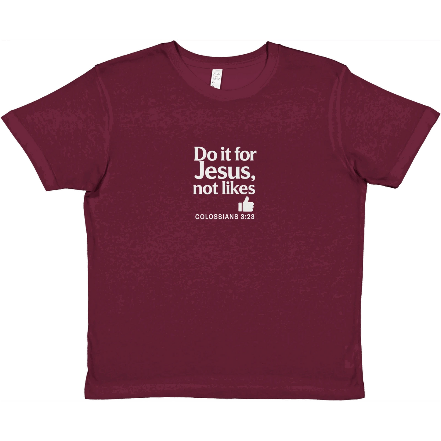 Do It For Him Youth Christian T-shirt - ClaimedbyGodDesigns