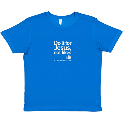Do It For Him Youth Christian T-shirt - ClaimedbyGodDesigns
