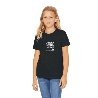 Do It For Him Youth Christian T-shirt - ClaimedbyGodDesigns