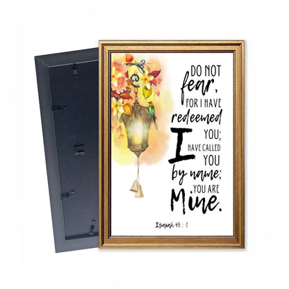 Do Not Fear Christian Canvas - ClaimedbyGodDesigns