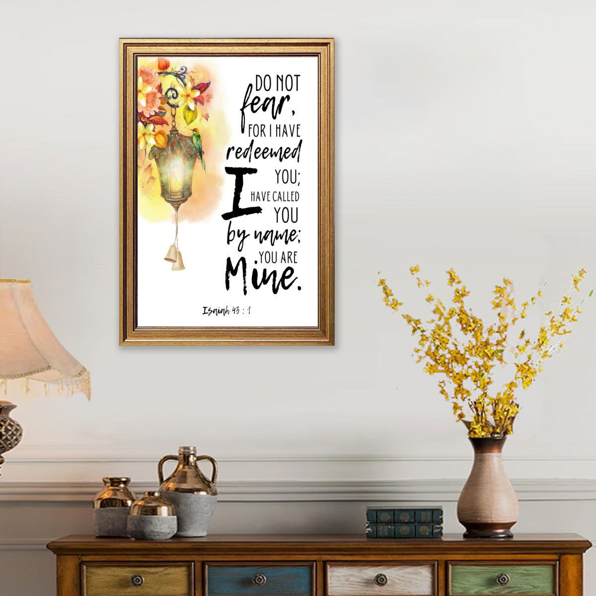 Do Not Fear Christian Canvas - ClaimedbyGodDesigns