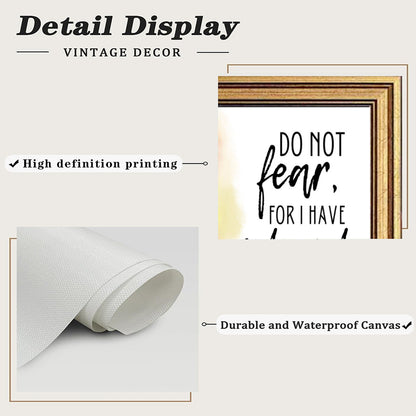 Do Not Fear Christian Canvas - ClaimedbyGodDesigns