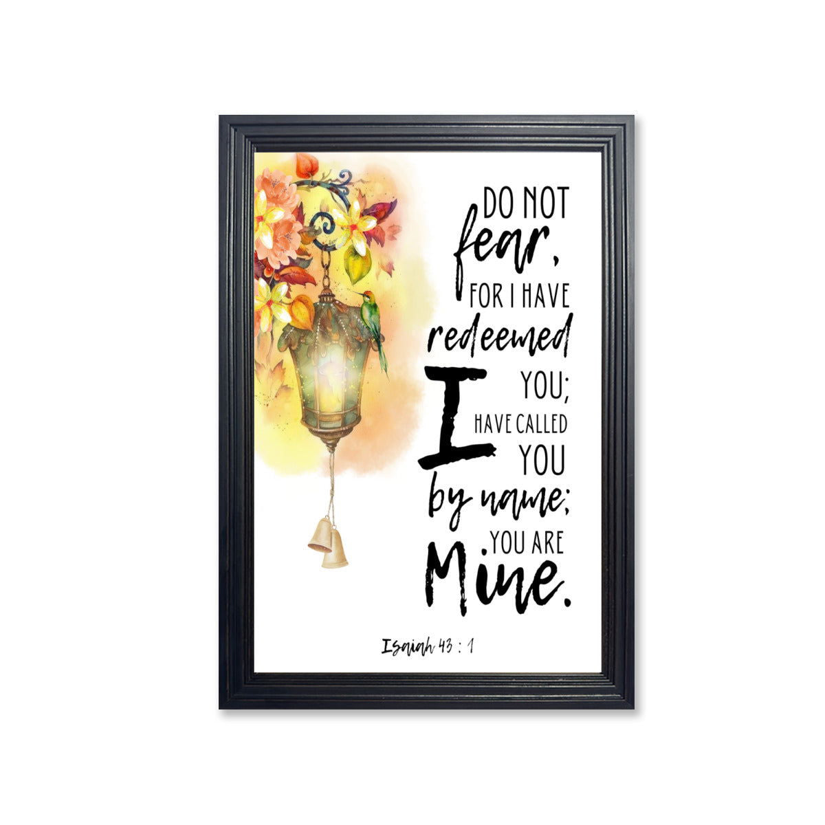 Do Not Fear Christian Canvas - ClaimedbyGodDesigns