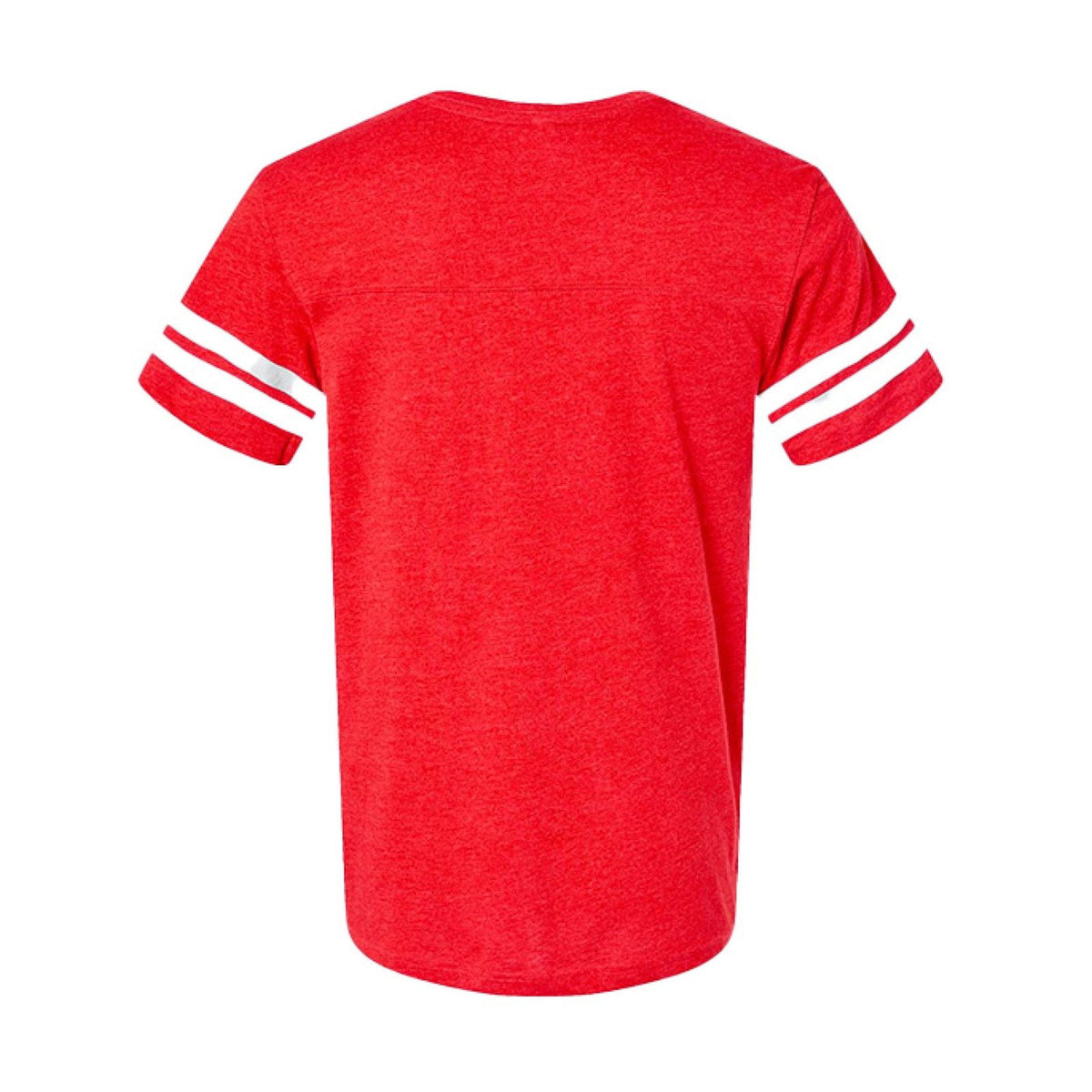 Don't Let The Hard Days Win Men's Christian Football Fine Jersey T-Shirt - ClaimedbyGodDesigns